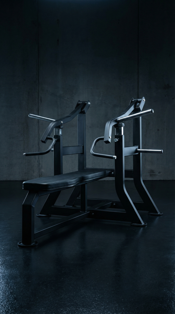 Isolated Flat Hammer Bench